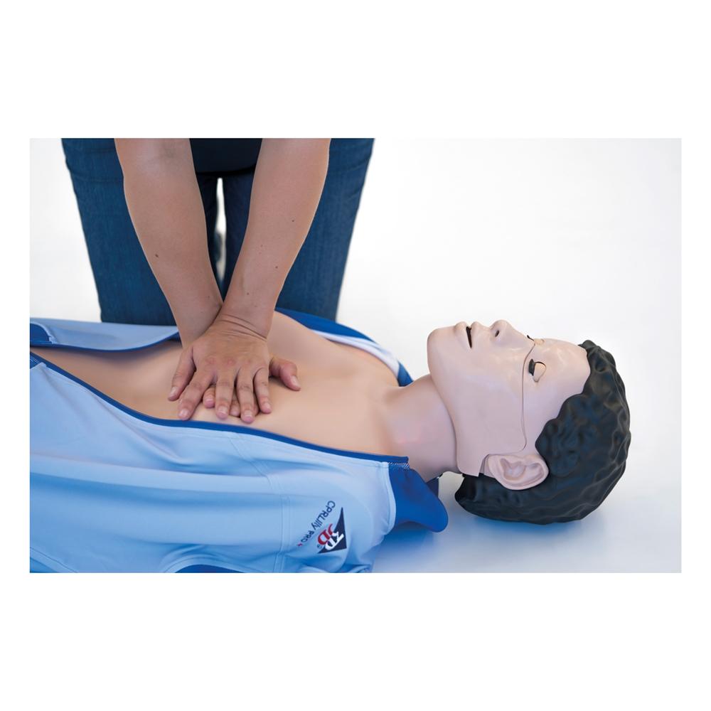 CPRLilly PRO Plus CPR Training Manikin - Realistic Adult & Infant CPR Practice Mannequin for First Aid, BLS, and Healthcare Training - Perfect for Schools, Hospitals, and Emergency Preparedness