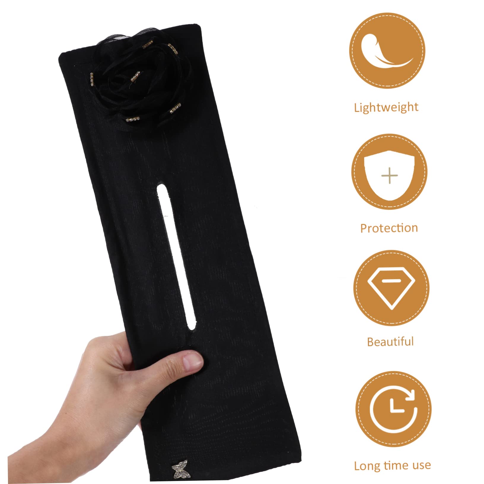 Minkissy Hair Bun Maker & Shaper - Black Hair Styling Tool for Perfect Buns, Ponytails & Updos - Great for Work, Parties & Everyday Hairstyles