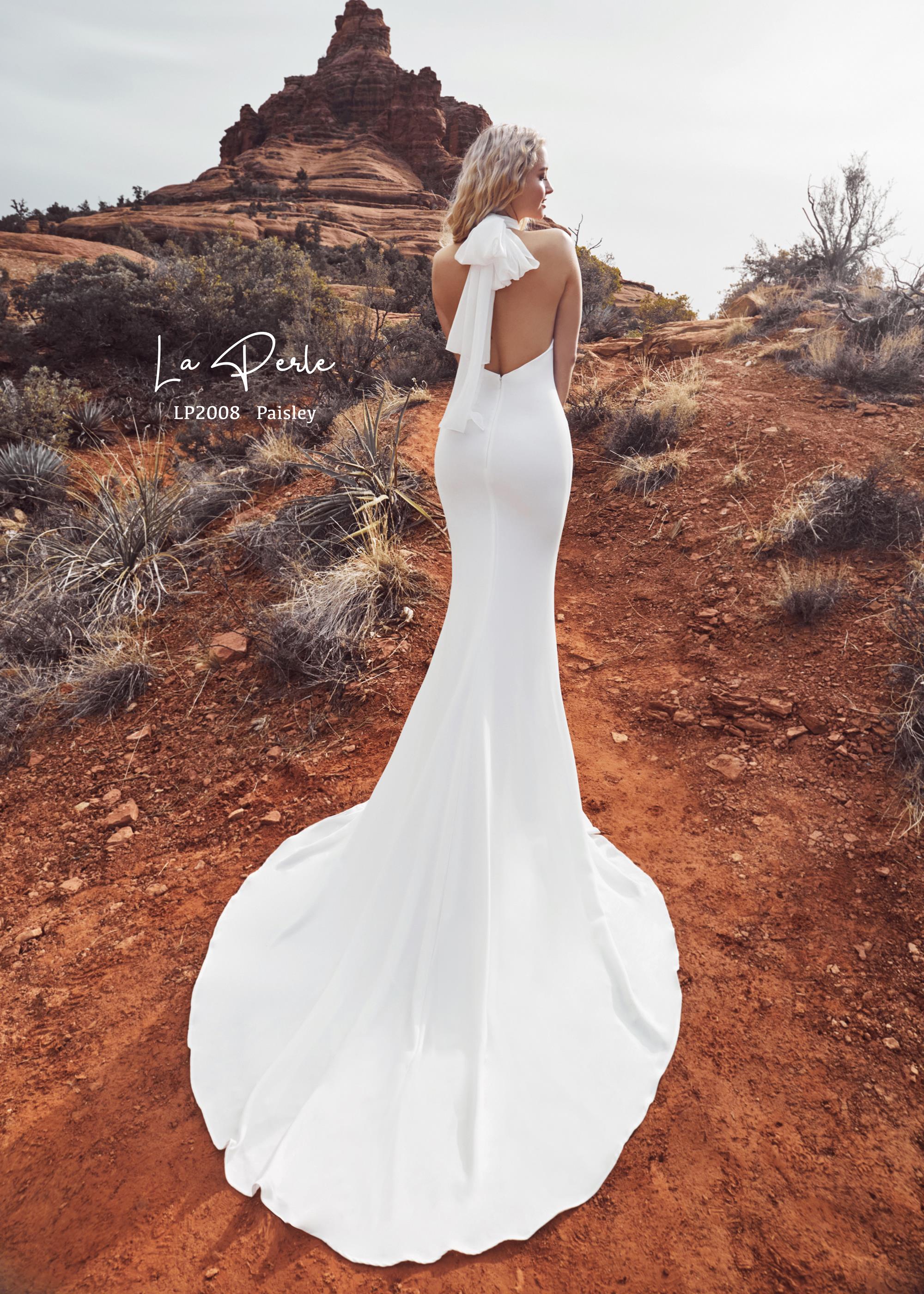 Calla Blanche La Perle LP2008 Paisley Wedding Dress - Elegant Lace Bridal Gown for Romantic Ceremonies & Formal Events