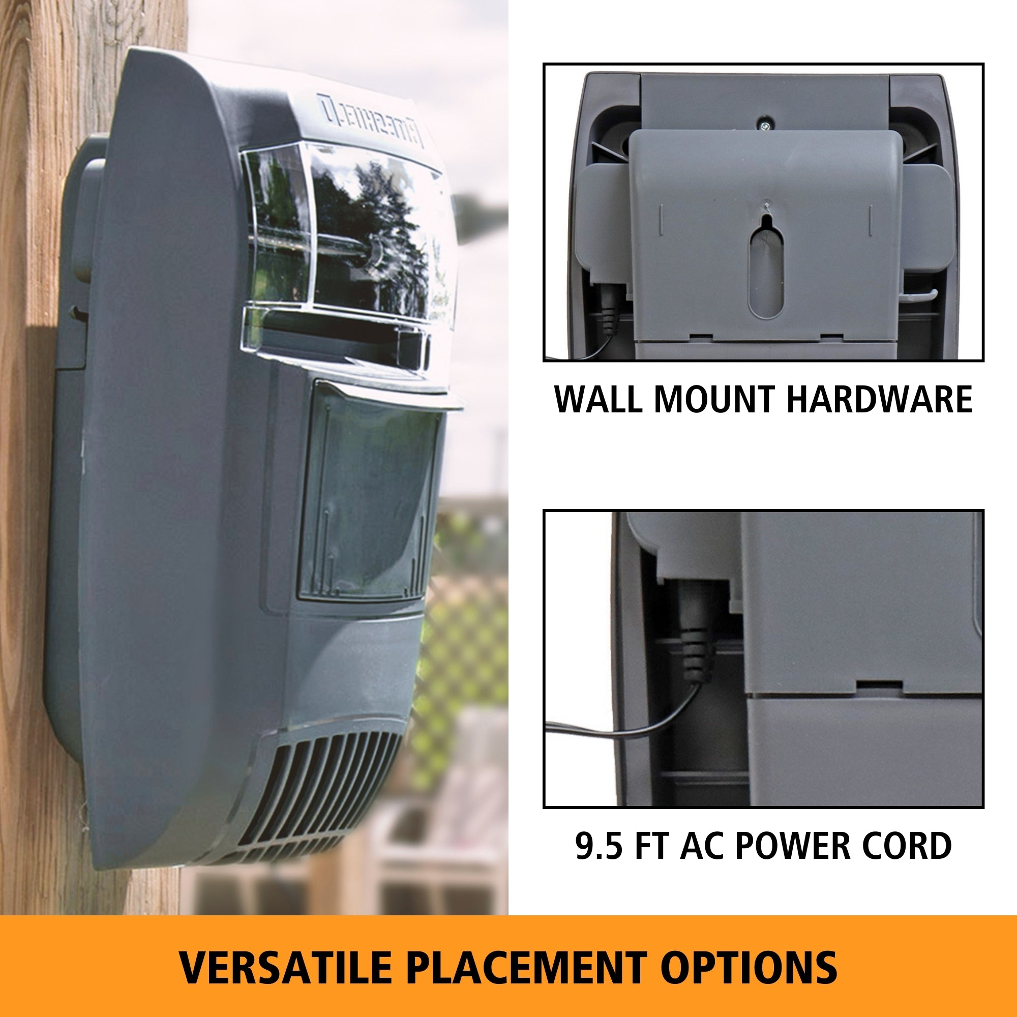 Bite Shield Wall Mount Electronic Insect Trap - UV Light Lure for Mosquito, Moth & Fruit Fly Control | Indoor/Outdoor AC Powered Pest Killer | Perfect for Home, Restaurant & Patio Use