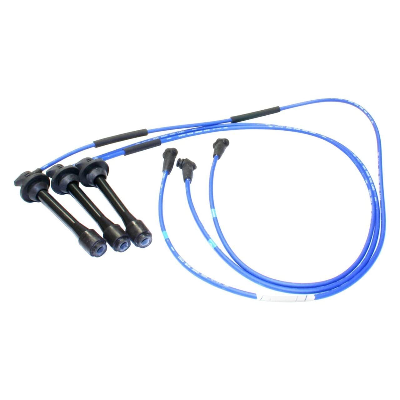 NGK 4412 Spark Plug Wire Set RC-TE66 - 3 High Performance Ignition Wires for Smooth Engine Operation - Perfect for Car Maintenance & Engine Tuning
