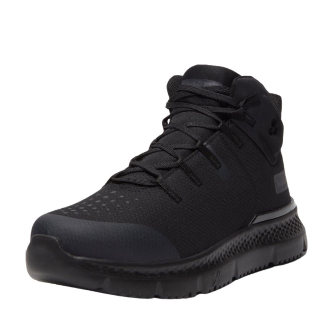 Timberland PRO Intercept MID TB0A67SFEL0 Men's Steel Toe Work Shoes - Black | Safety Toe Athletic Shoes for Construction, Warehouse & Outdoor Work | Durable & Comfortable Work Boots for Men