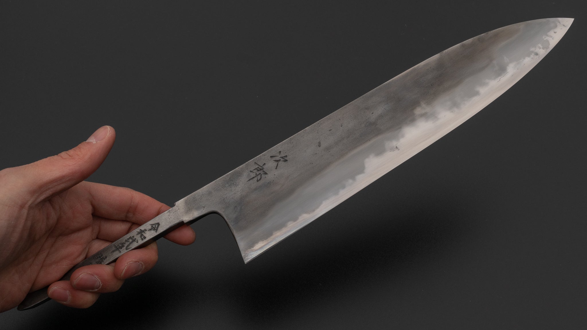 Premium Jiro Tsuchime Wa Gyuto 240mm Japanese Chef Knife - No Handle (#064) - Perfect for Sushi, Sashimi & Precision Meat Cutting