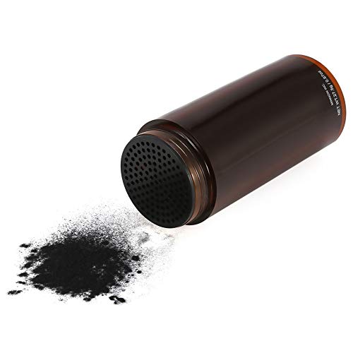 Yuyte Hair Fiber Powder for Men - Natural Baldness Corrector & Hair Thickening Fibers (Black) | Instant Hair Volume for Thinning Hair & Receding Hairline - Perfect for Daily Use & Special Occasions