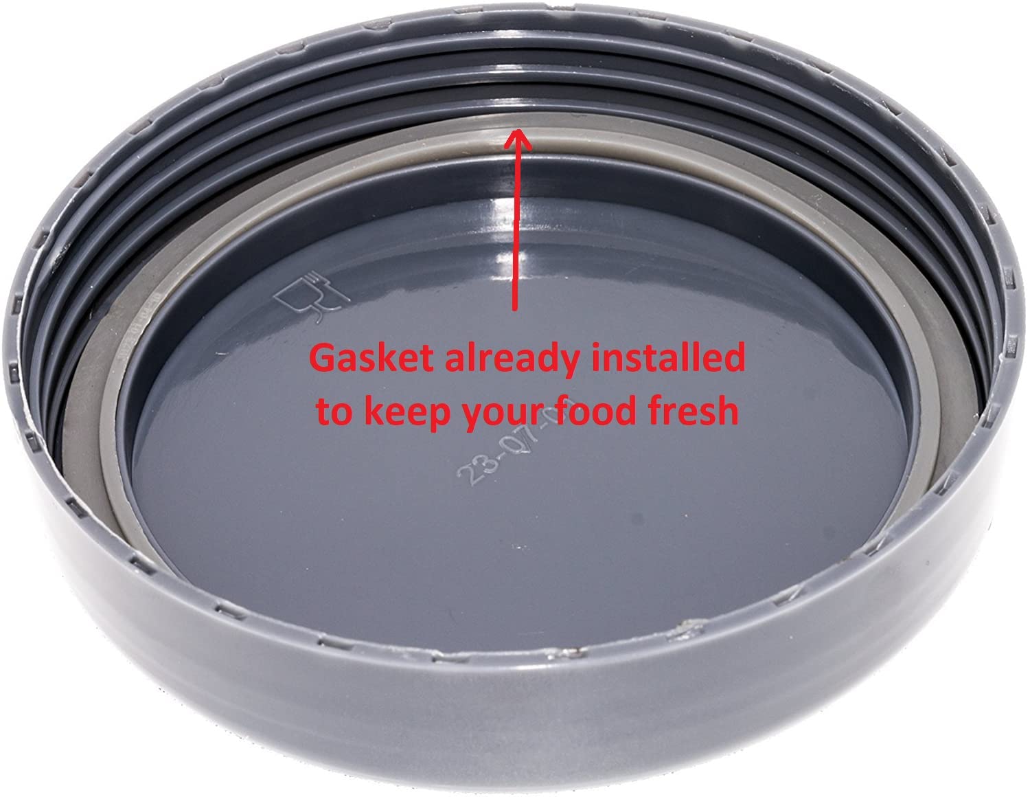 Blendin Replacement Parts - Compatible with Nutribullet 600W, 900W, NB-101B, NB-101S, NB-201, NBR-0601, NBR-1201, NB9-1301 & 900 Pro Series Blenders (Stay Fresh Top Lid) - Perfect for Smoothie Making, Meal Prep & Kitchen Blender Maintenance