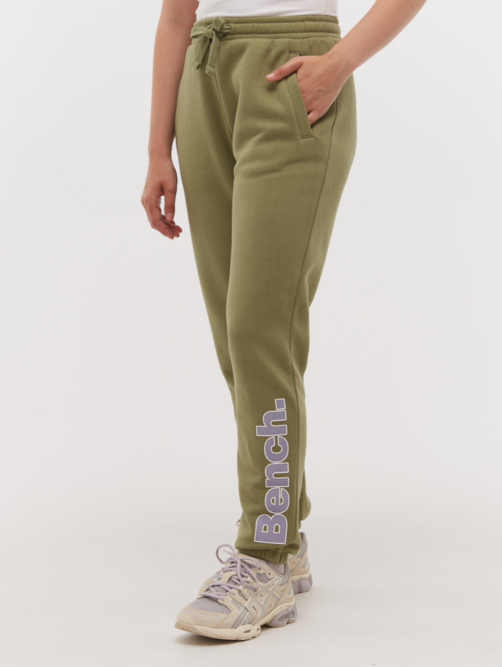 Frynn Outline Logo Joggers for Women - Comfortable Athletic Pants with Stylish Design - Perfect for Running, Yoga, Gym and Casual Wear