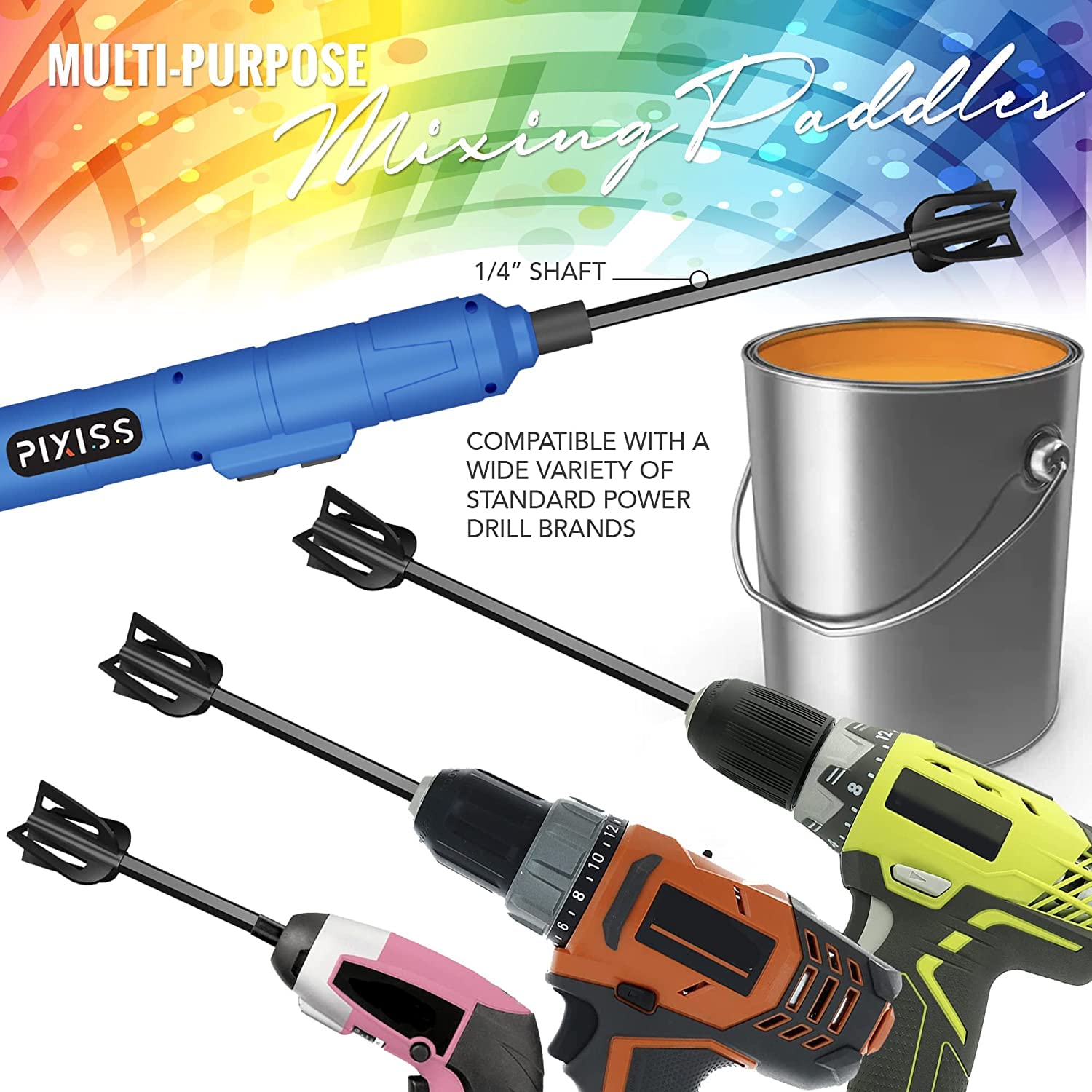 **Pixiss Premium Handheld Rechargeable Epoxy Resin Mixer - Pro-Grade Resin Stirrer for DIY Crafts, Tumblers & Resin Art - Minimizes Bubbles with Included Starter Kit - Perfect for Resin Jewelry, Coasters & Home Decor Projects**