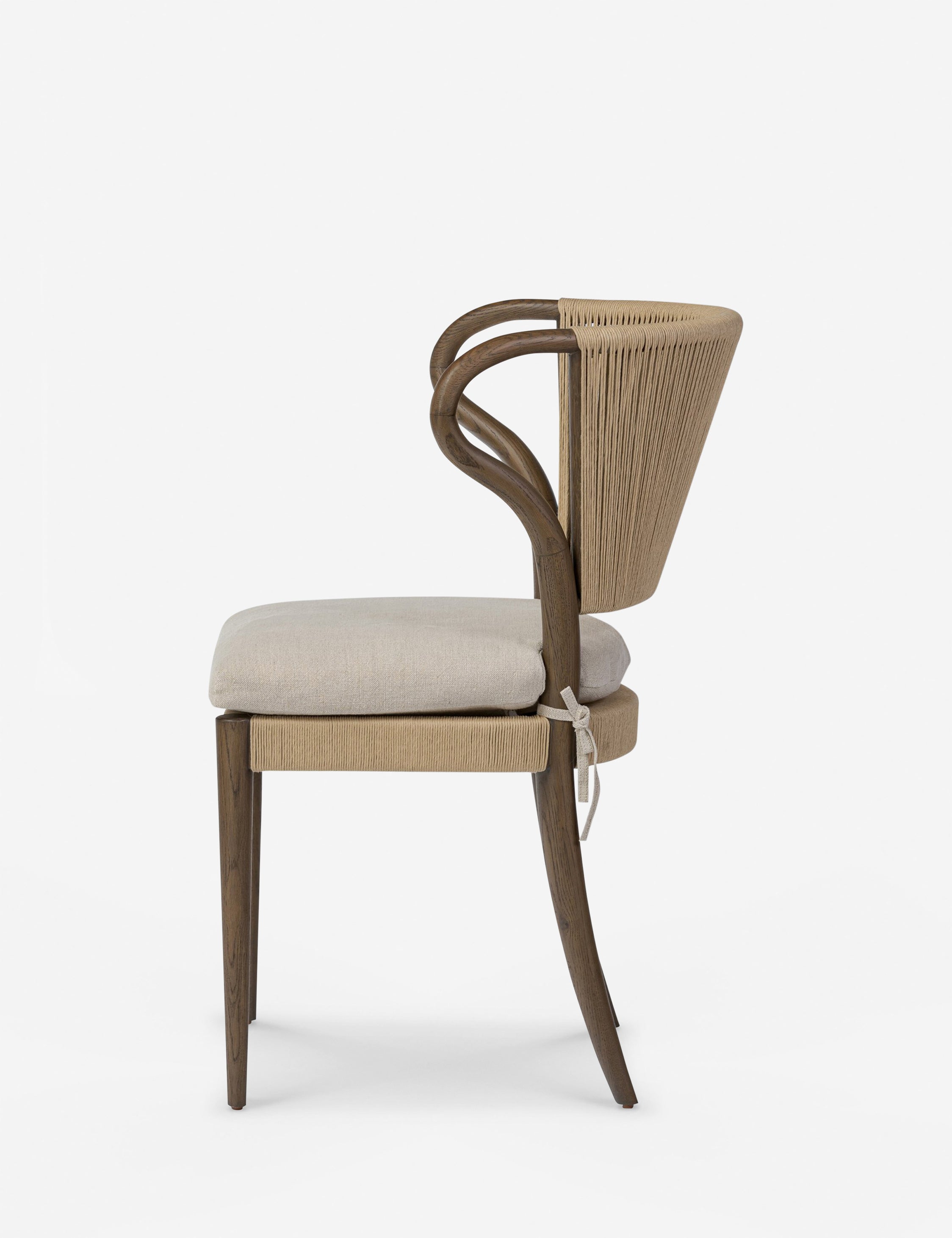 Amira Dining Chair by Amber Lewis x Four Hands - Modern Upholstered Dining Chair for Kitchen, Dining Room & Home Decor - Perfect for Farmhouse, Contemporary & Mid-Century Style Interiors