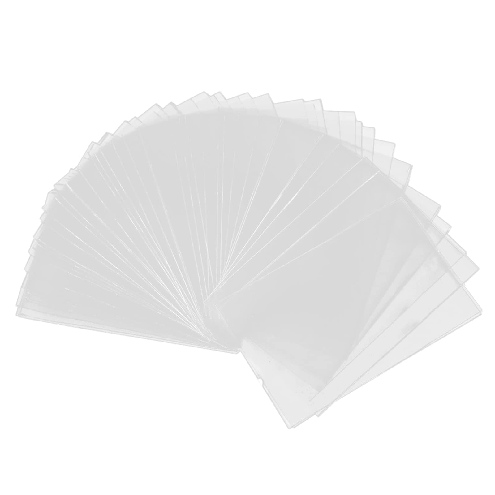 100Pcs Clear Tarot Card Sleeves - Premium PP Plastic Trading Card Protectors for Baseball, Sports, and Game Cards - Durable Card Holder for Collectors - Perfect for Storage, Display, and Gameplay Protection
