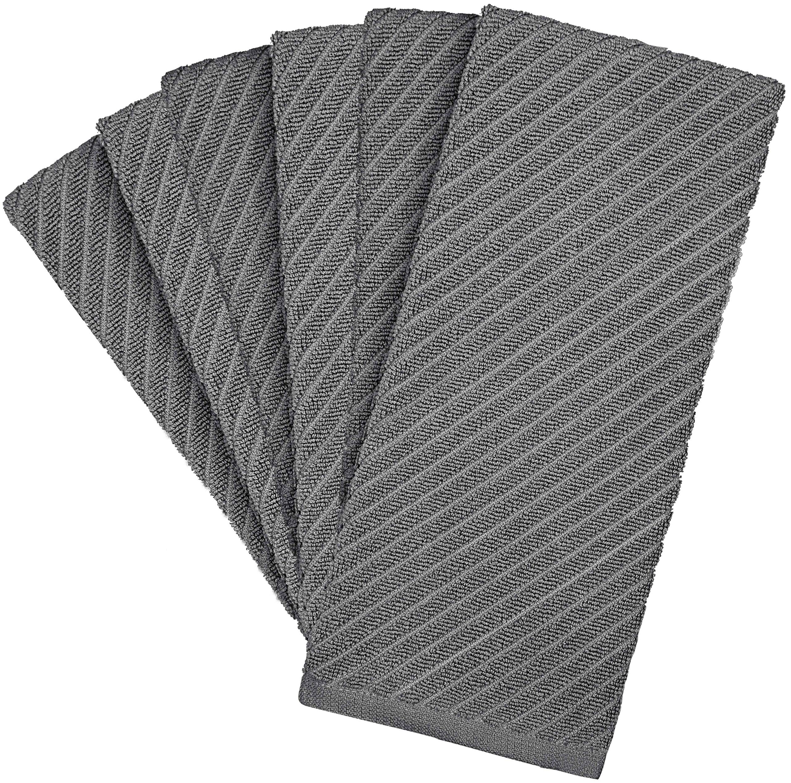 Premium Cotton Kitchen Towels Set of 6 (16
