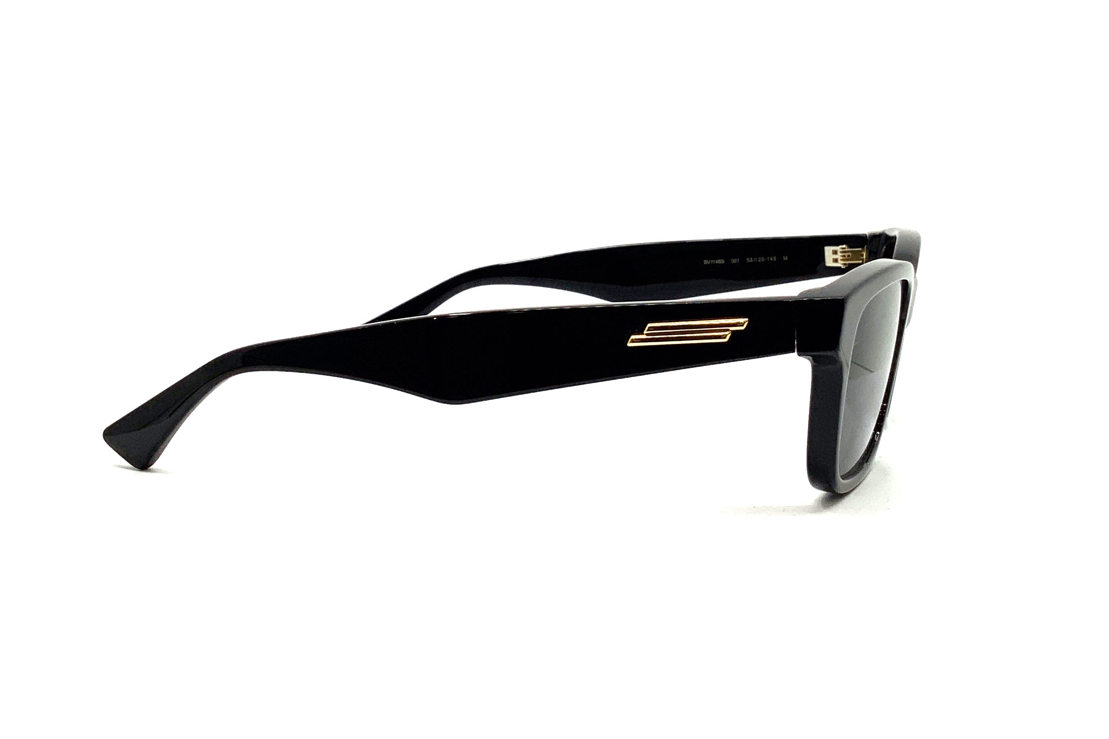 Bottega Veneta BV1146S (001) Sunglasses - Luxury Polarized UV Protection for Men & Women - Perfect for Outdoor Activities & Fashion Statements