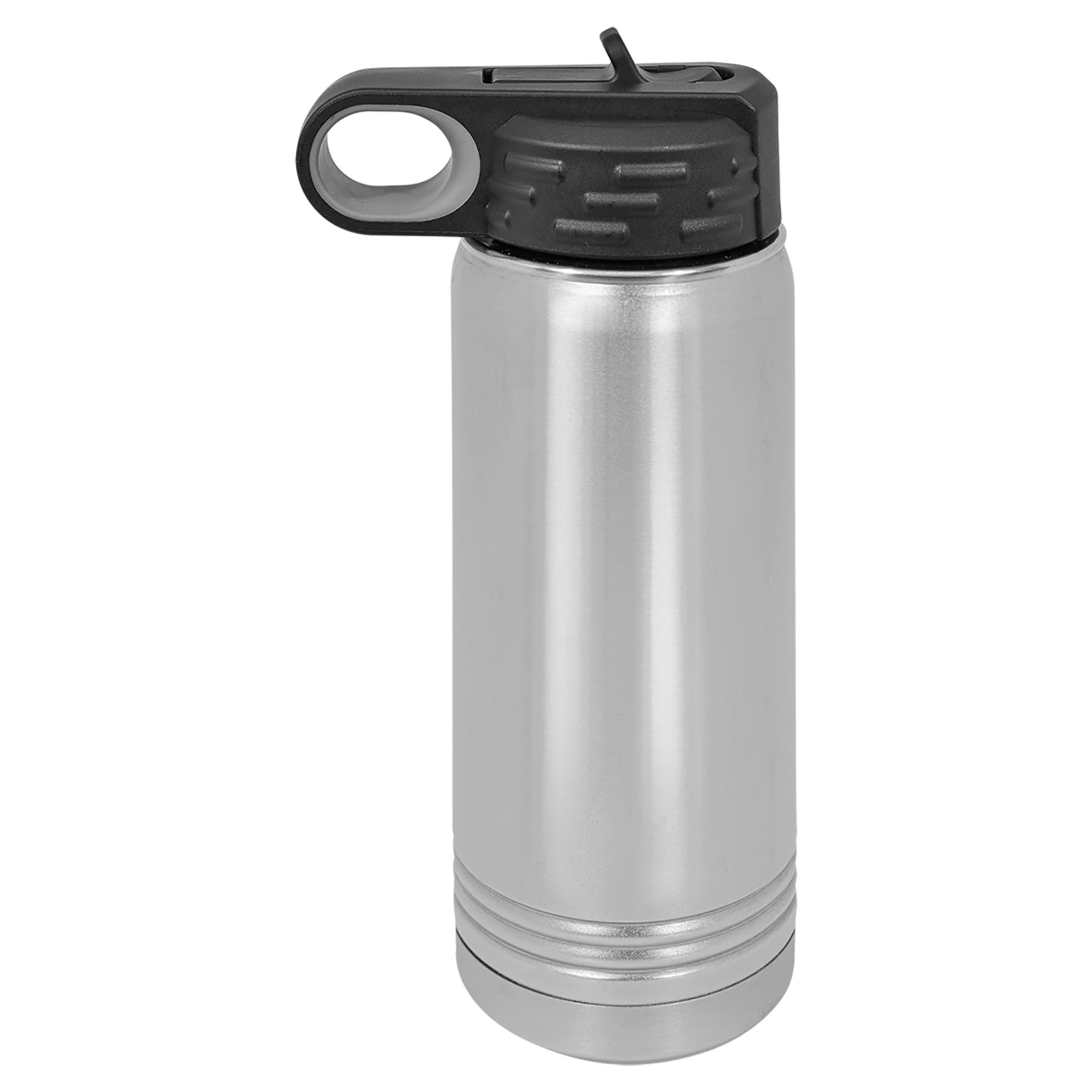 Polar Camel 20oz Insulated Stainless Steel Water Bottle with Leak-Proof Flip Top Lid & Straw - Keeps Drinks Cold/Hot for Hours - Perfect for Gym, Hiking, School & Outdoor Activities