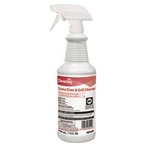DVO948049 Oven & Grill Cleaner - Heavy Duty Degreaser Spray for Stovetop, Range Hood & BBQ - 32 oz Neutral pH Formula - Safe for Stainless Steel & Ceramic Surfaces - Perfect for Kitchen Deep Cleaning & Outdoor Grilling Maintenance