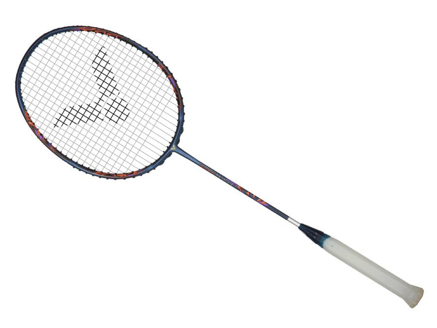 Victor DriveX 10X High-Performance Metallic Badminton Racket - Professional Grade Badminton Racket for Competitive Play & Training - Perfect for Indoor & Outdoor Court Games