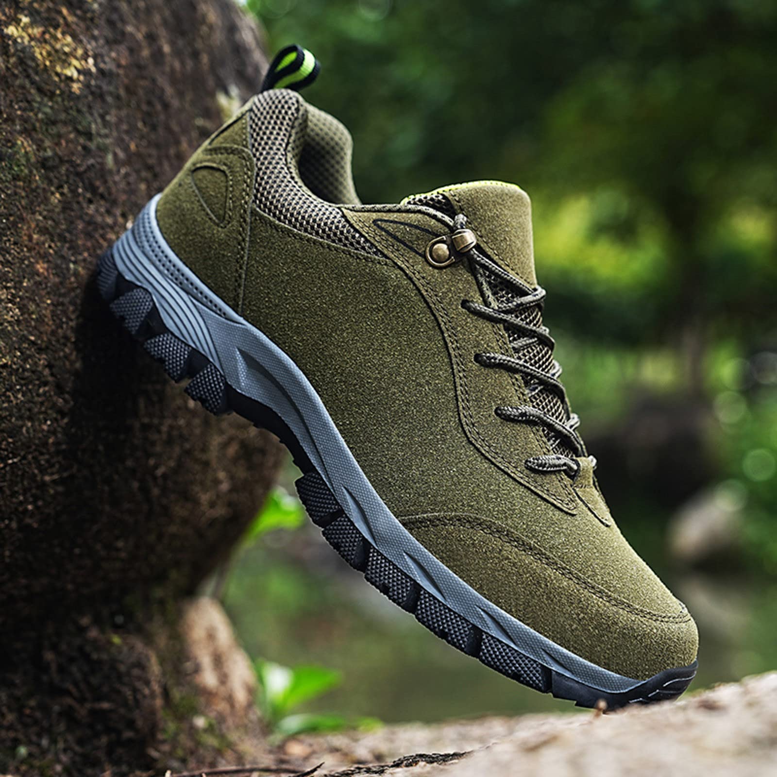 **Men's Lightweight Waterproof Hiking & Trekking Shoes - Durable Outdoor Running & Tennis Shoes for Fitness & Adventure - Perfect for Trail Running, Camping, and Mountain Climbing**