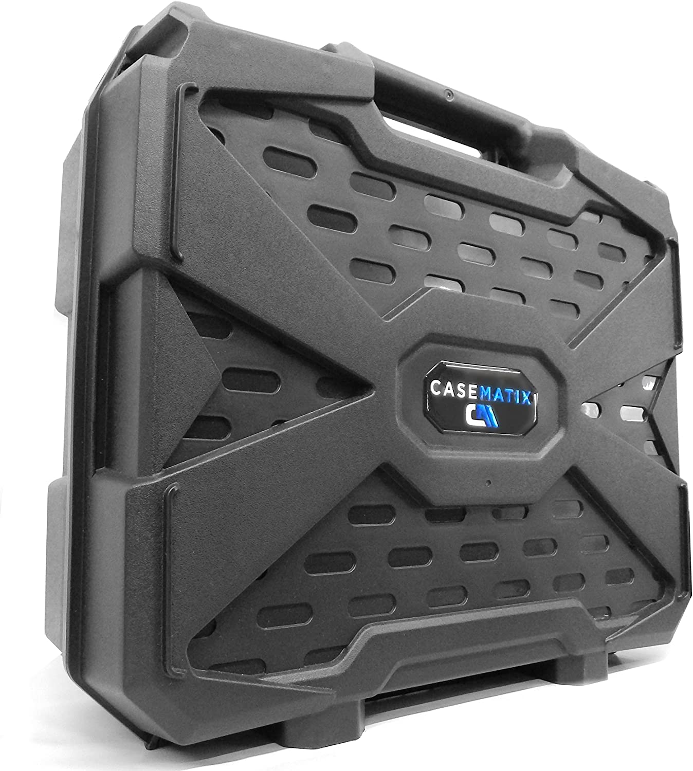 CASEMATIX Projector Carrying Case for Epson PowerLite 1781W 1780W 1785W 1795F - Durable Travel Storage Bag with Padded Protection for LCD Projectors & Accessories - Perfect for Business Presentations & Home Theater Use