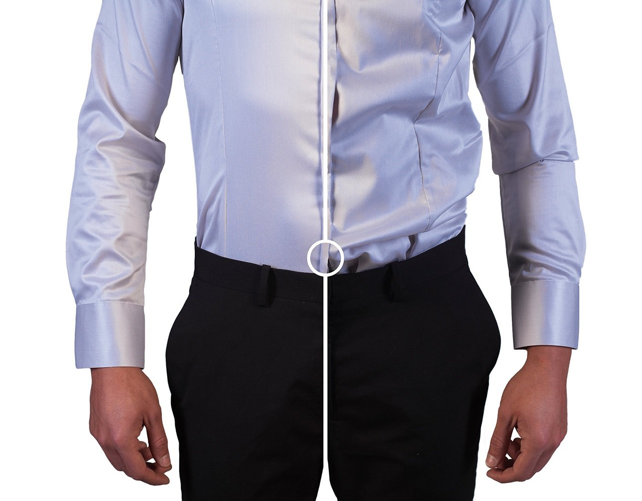 Premium Men's Shirt Stays & Garters - NV S-Holder for Secure Shirt Tucking | Formal Wear, Business Attire & Military Uniform Accessories