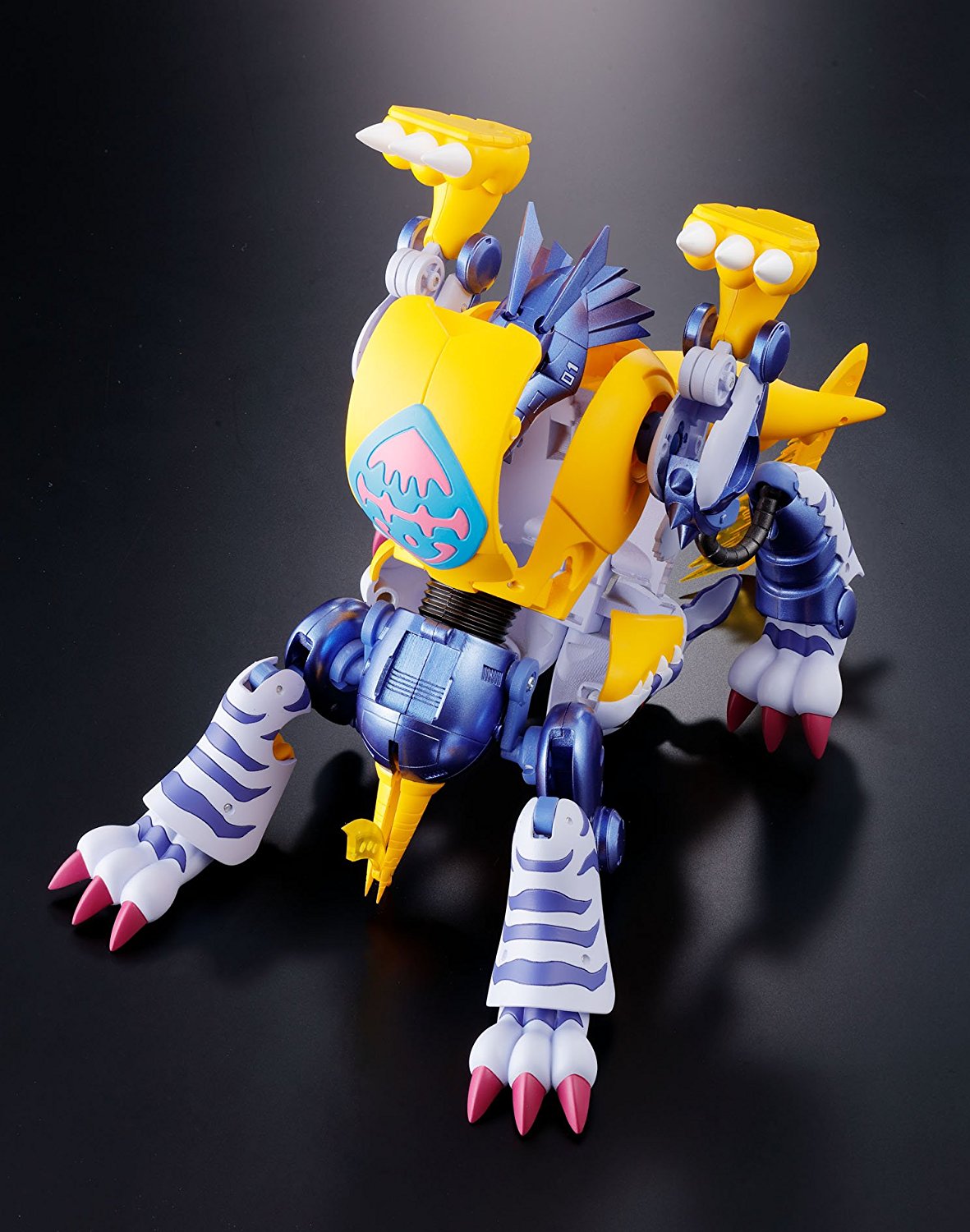 Digivolving Spirits 02 Gabumon to MetalGarurumon Action Figure - Digimon Adventure Collectible Toy for Fans & Display