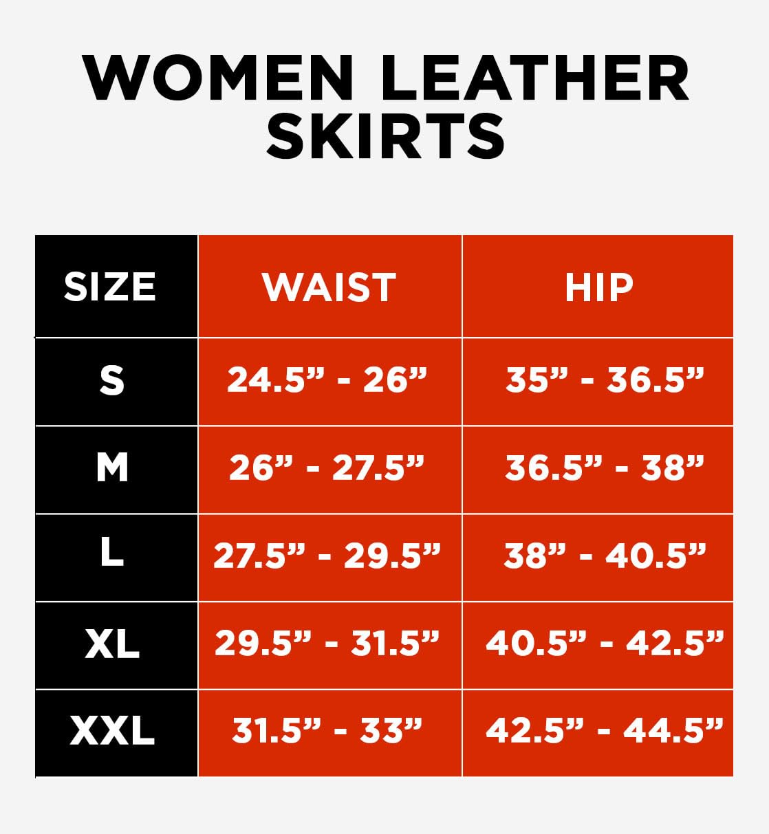 Decrum Women's Real Leather Skirts - Trendy Casual Mini Midi Maxi Leather Skirts for Women | Perfect for Office, Party & Everyday Wear