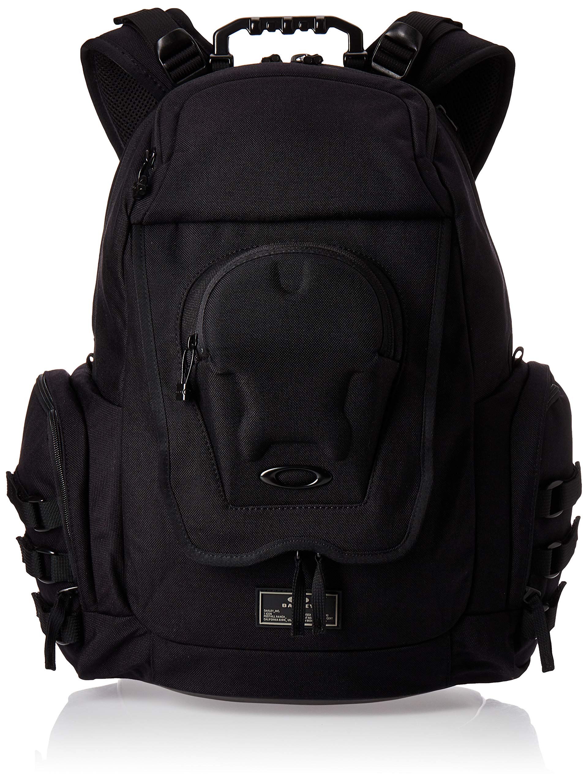 Oakley Men's Icon Backpack - Blackout Edition | Durable & Water-Resistant Hiking & Travel Backpack for Gym, Work & Outdoor Adventures