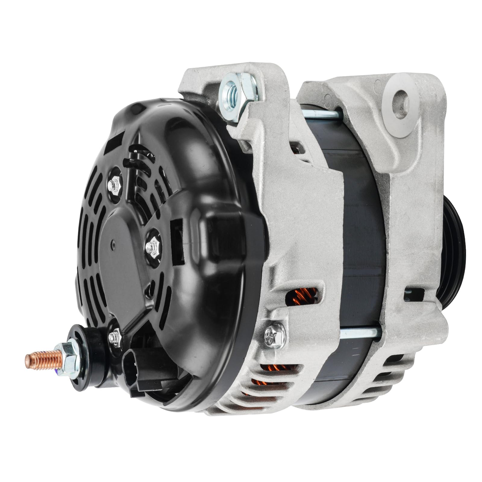 Torchbeam 150A High Amp Alternator Replacement for Dodge Journey 2009-2010 3.5L - Compatible with 11401N 12V CW S6 6-Groove Pulley - Perfect for Engine Performance Upgrades & Electrical System Repairs