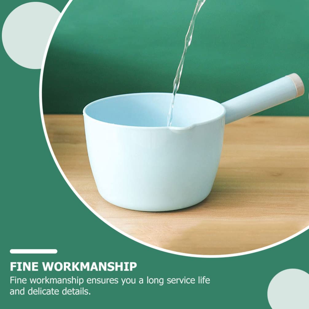 3-Piece Plastic Water Ladle Set - Long Handle Kitchen Scoop for Cooking, Serving & Measuring - Ideal for Soup, Stew, Cereal & Pet Food - Durable Household Kitchen Gadgets & Supplies