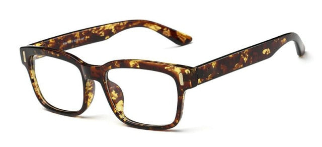 Stylish George Square Glasses Frame - Lightweight Acetate Eyewear for Men & Women | Perfect for Reading, Driving & Fashion Accessories