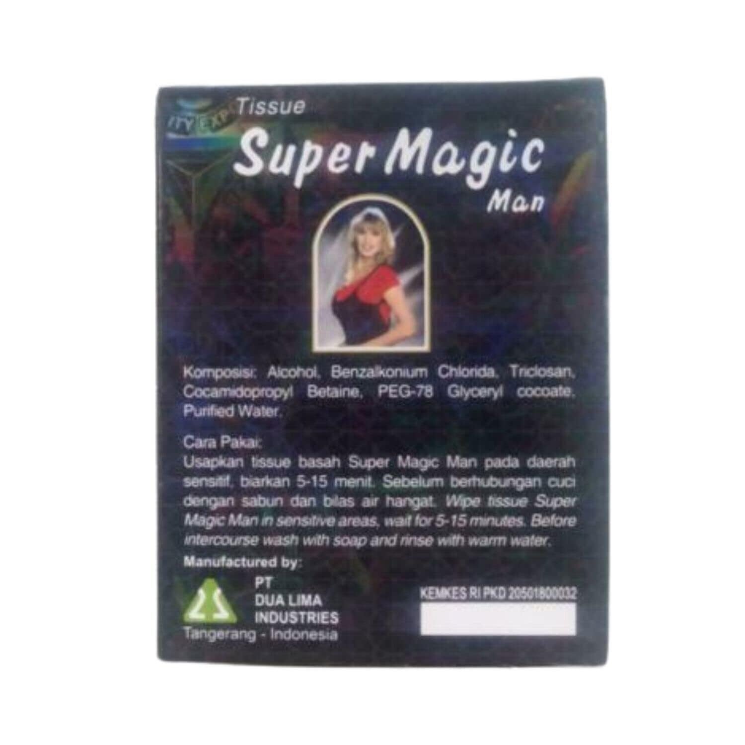 Premium Antiseptic Sex Delay Wipes - 6 Sachets Box | Prolong Intimacy & Enhance Pleasure | Discreet Adult Use for Couples & Solo Play