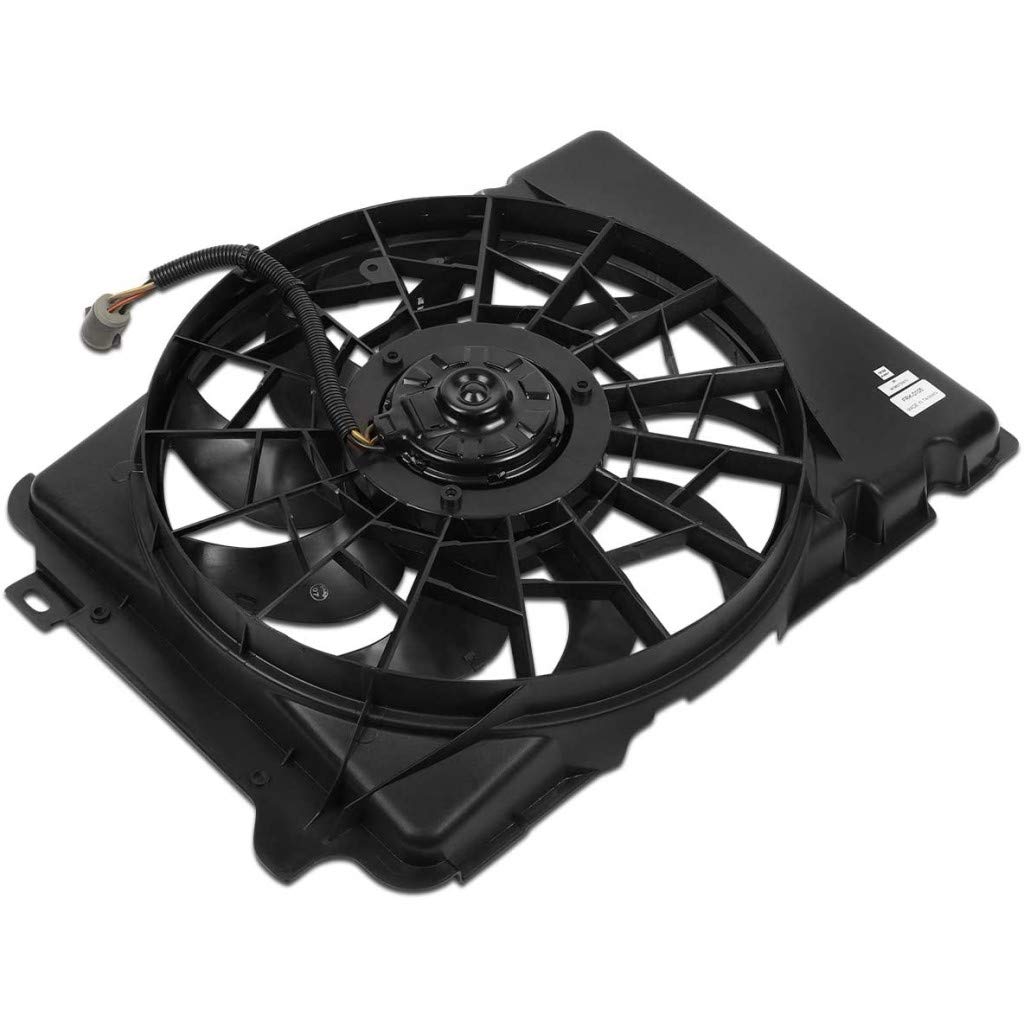 1992-1995 Ford Taurus & Mercury Sable 3.8L Cooling Fan Assembly Replacement for Radiator & A/C Condenser - Compatible with FO3115114, F4DZ 8C607 CA | Perfect for Engine Cooling System Repair & Maintenance