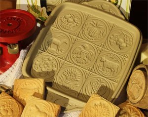 Premium American Butter Shortbread Cookie Pan - Non-Stick Baking Sheet for Perfect Homemade Cookies - Ideal for Holiday Baking, Gifts & Tea Time Treats