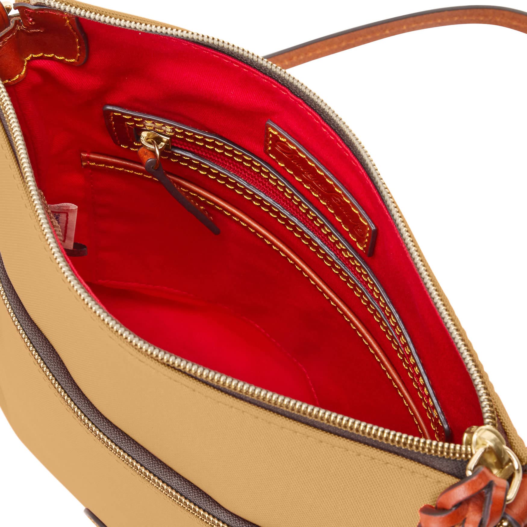 Dooney & Bourke Women's Nylon Crossbody Bag with Zipper Pockets - Stylish & Functional Purse for Everyday Use, Work, Travel & Shopping