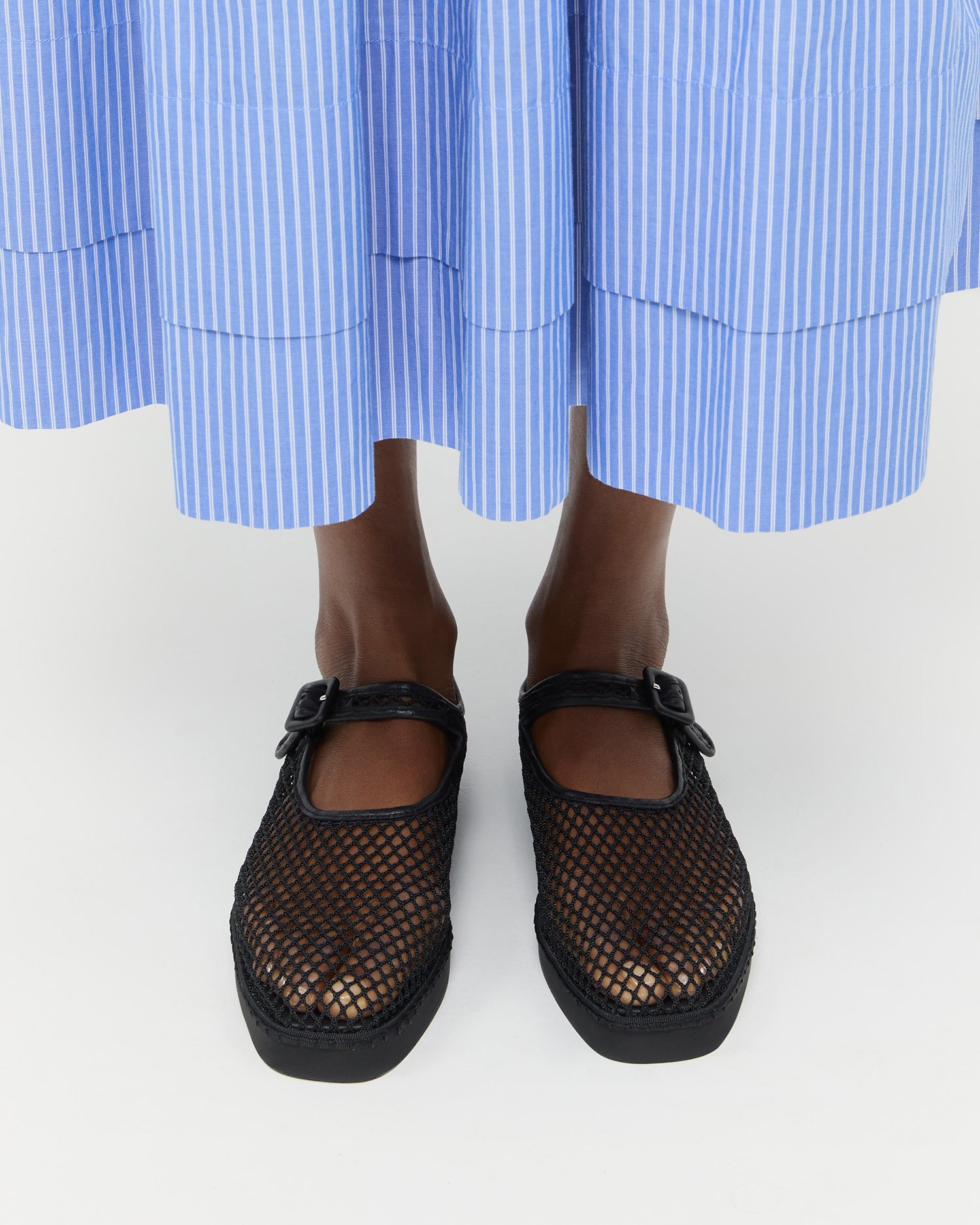 Rita Black Netted Mary Jane Shoes - Women's Vintage Style Lace-Up Heels for Party & Wedding - Perfect for Evening Events, Date Nights and Special Occasions