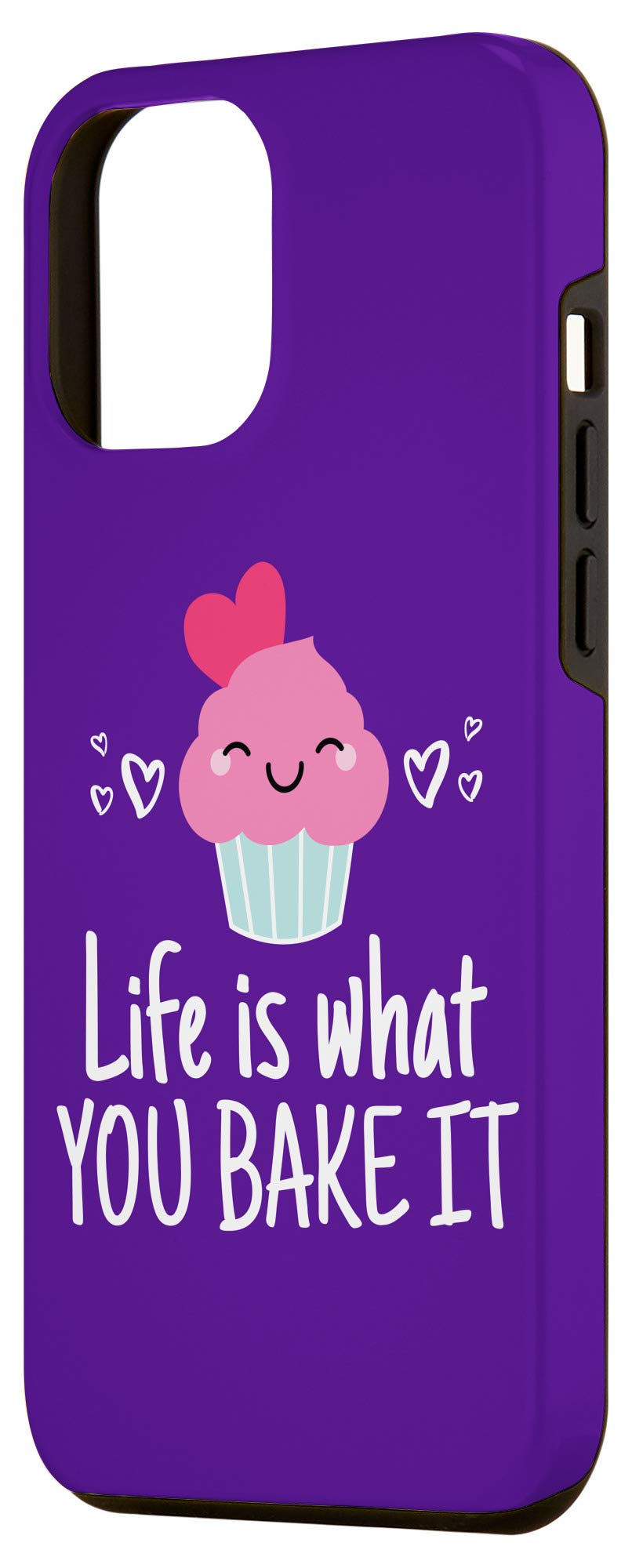 iPhone 12 Pro Max Case - Shockproof Protective Cover with Anti-Scratch Design for Baking Enthusiasts | Perfect for Kitchen, Baking Classes & Gift Giving (Purple)