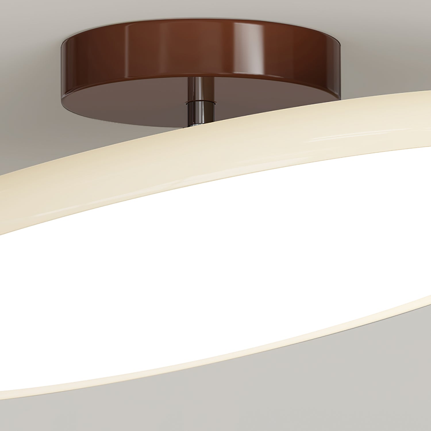 Adjustable Ceiling Lamp with Drift Design - Modern LED Light Fixture for Living Room, Bedroom, and Dining Room Decor