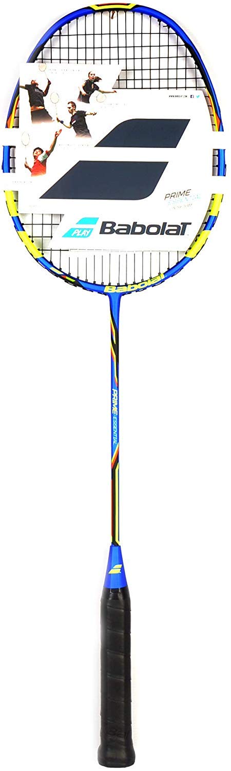 Babolat Prime Essential Graphite Badminton Racket (Blue) - Lightweight & Durable for Professional & Recreational Players - Perfect for Tournaments, Training & Casual Play