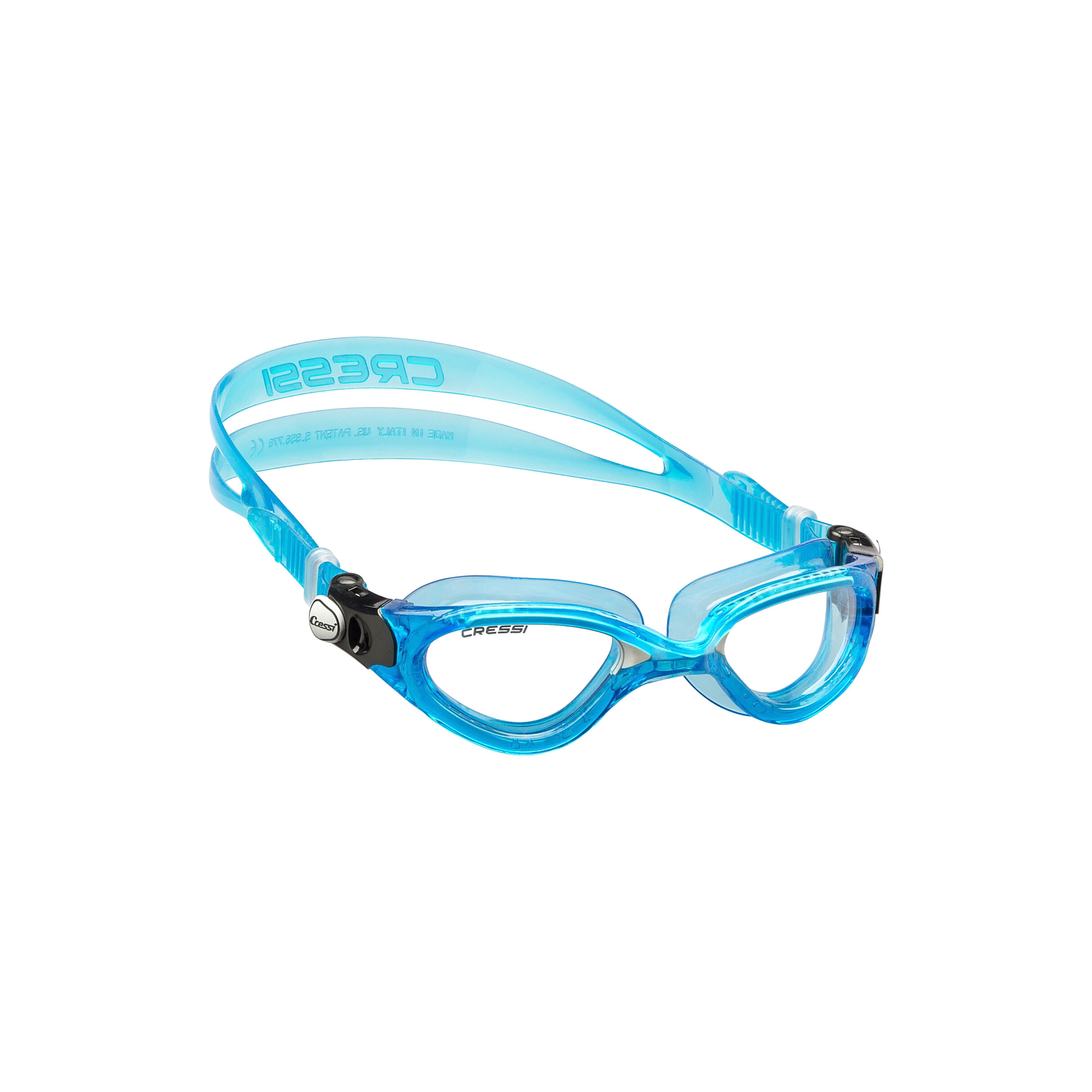 Cressi FLASH Professional Swim Goggles for Adults - Anti-Fog UV Protection Swimming Goggles - Perfect for Lap Swimming, Triathlon Training & Open Water Swimming
