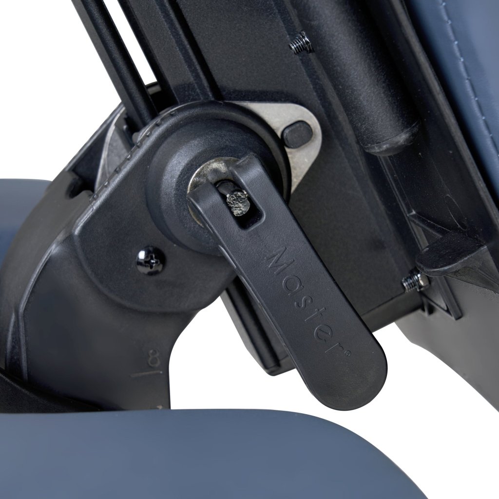 Master Massage® Rio Portable Massage Chair - Lightweight & Adjustable with Carrying Case, Perfect for Home, Office & Travel - Royal Blue