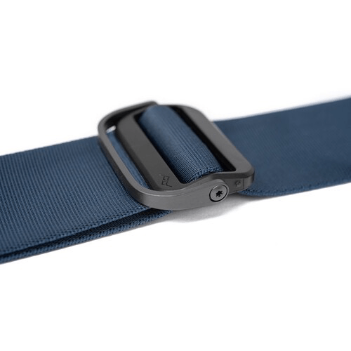 Peak Design Slide Camera Strap - Adjustable & Comfortable Shoulder Strap for DSLR & Mirrorless Cameras (Midnight Blue) - Perfect for Travel, Hiking & Professional Photography