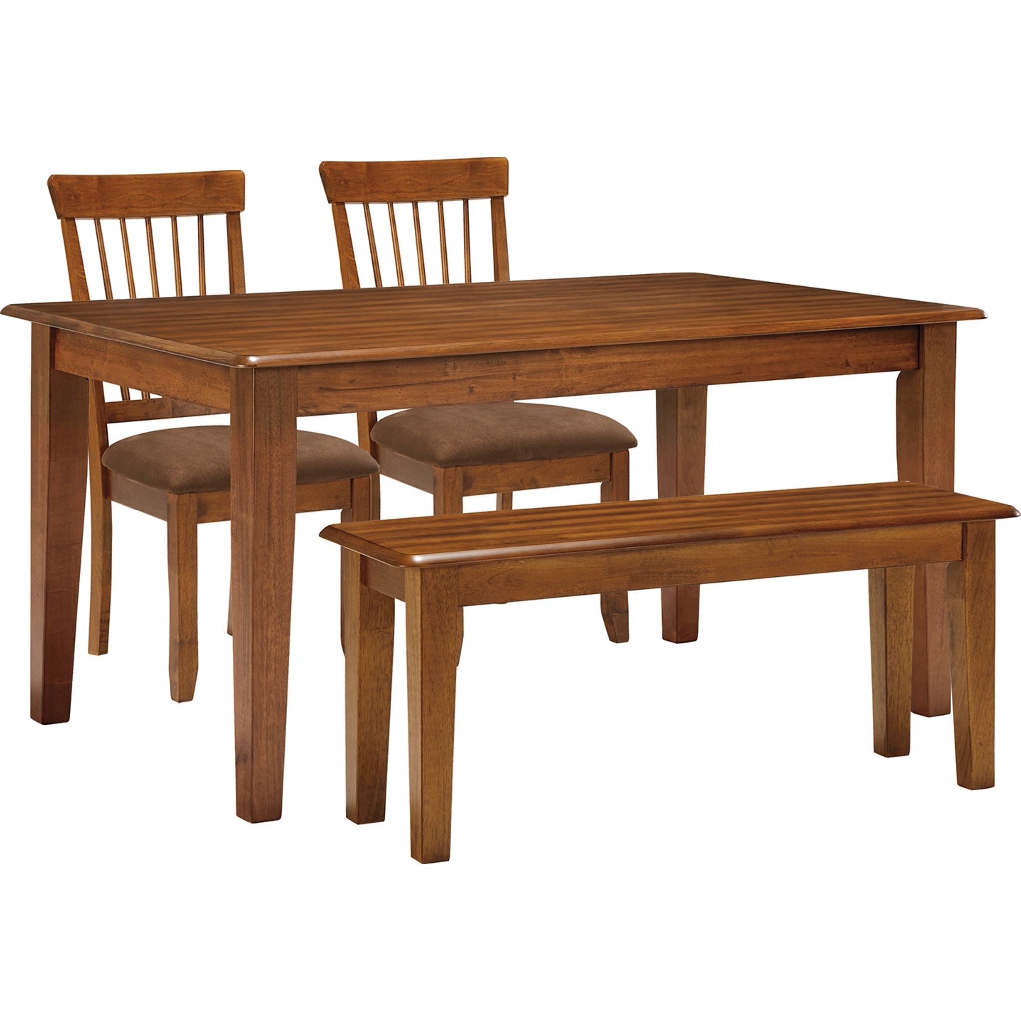 Berringer Casual Dining Table Set - Modern Wooden Kitchen & Dining Room Furniture for Family Gatherings & Dinner Parties