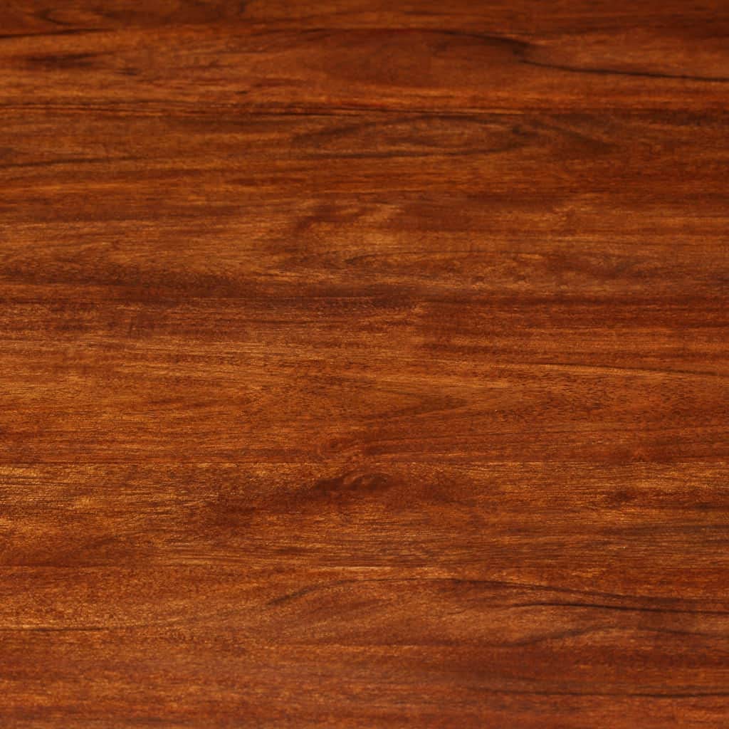 Solid Acacia Wood Dining Table with Sheesham Finish - 47.2