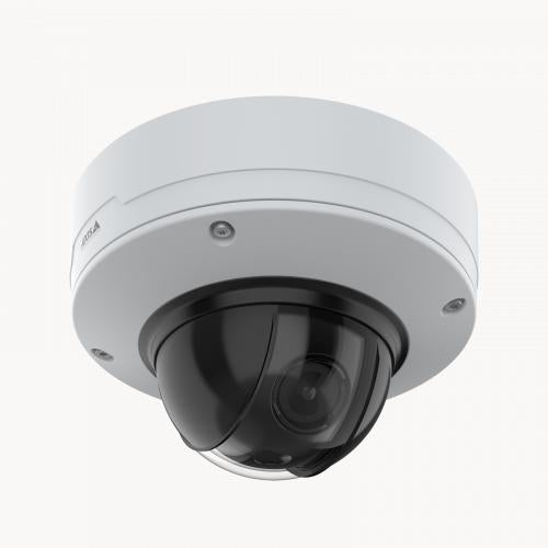 Axis Communications Q3538 LVE 4K UHD Outdoor Security Camera with Night Vision, 6.2-12.9mm Varifocal Lens & Built-in Heater - Weatherproof Dome Surveillance for Home, Business & Parking Lot Security