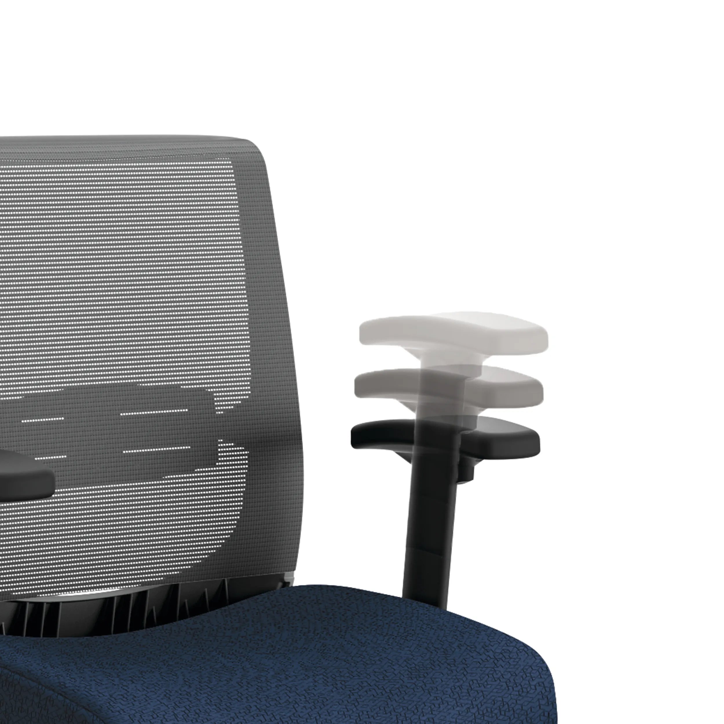 HON Convergence High Back Ergonomic Office Task Chair - Adjustable Lumbar Support for Comfortable Desk Work, Home Office, and Conference Room Use