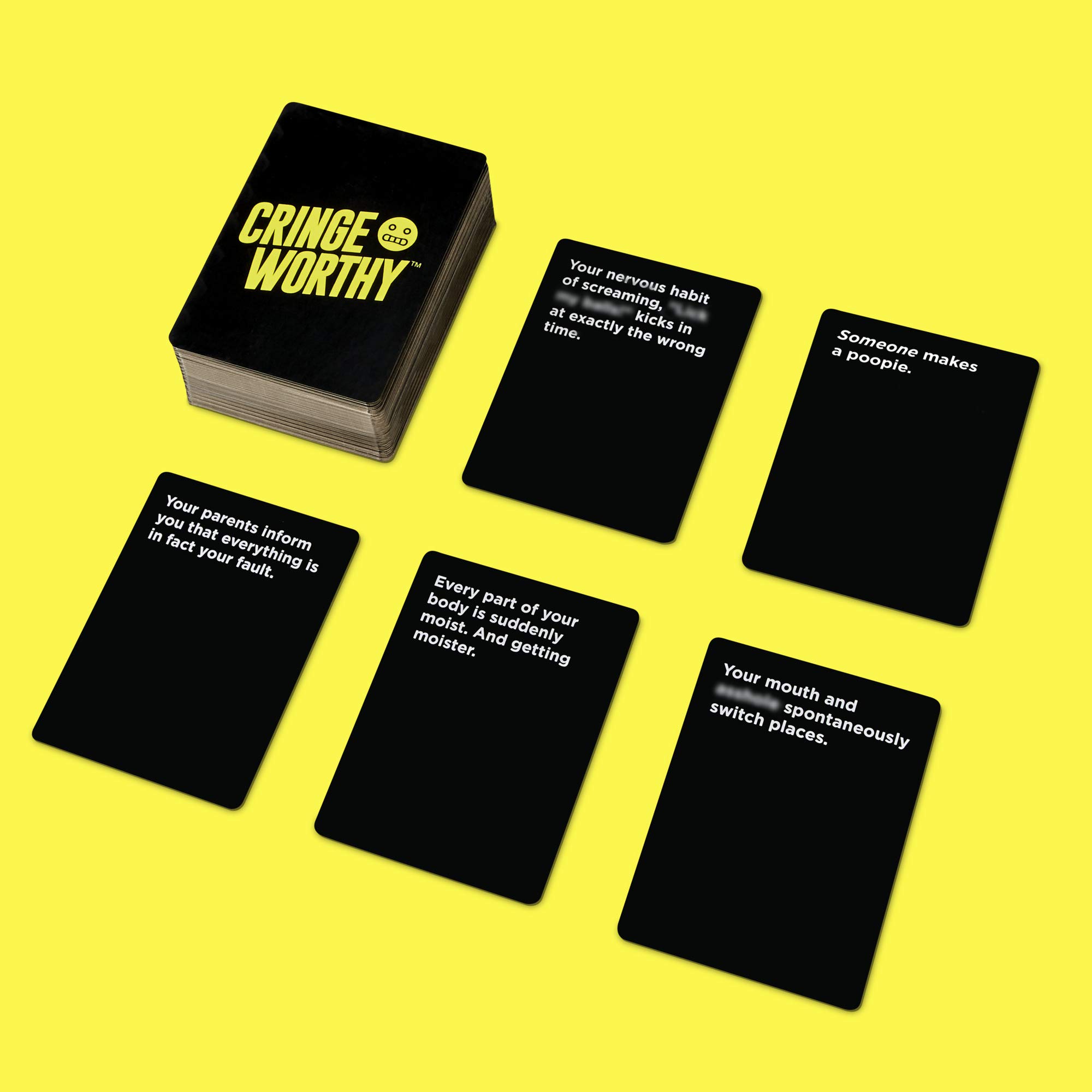 Awkward Moments Adult Party Card Game - Hilarious & Embarrassing Situations for Game Nights, Ages 17+ | Perfect for Bachelorette Parties, College Dorms & Social Gatherings