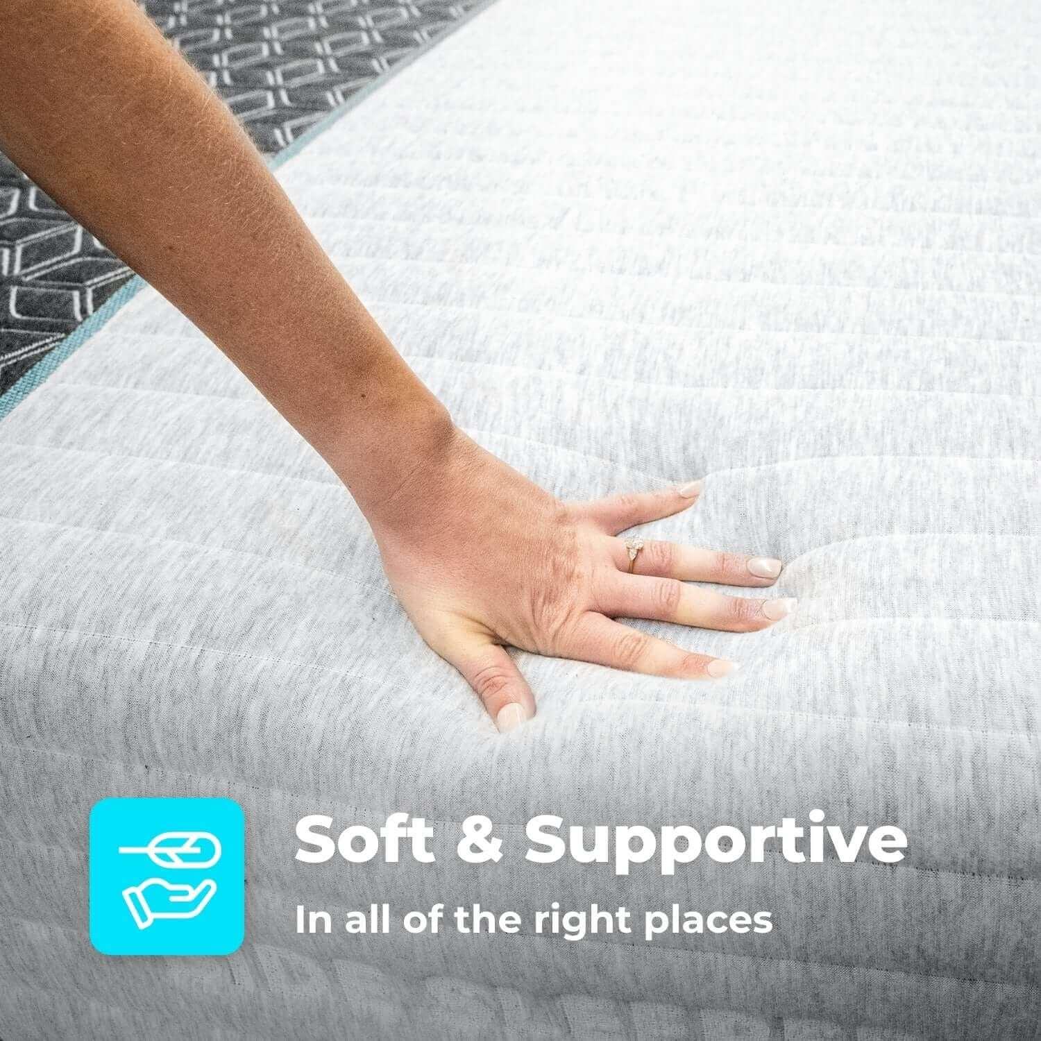 Pillow Cube Mattress Deluxe - Orthopedic Memory Foam Pillow for Side Sleepers, Neck Pain Relief - Perfect for Bed, Sofa & Travel Use