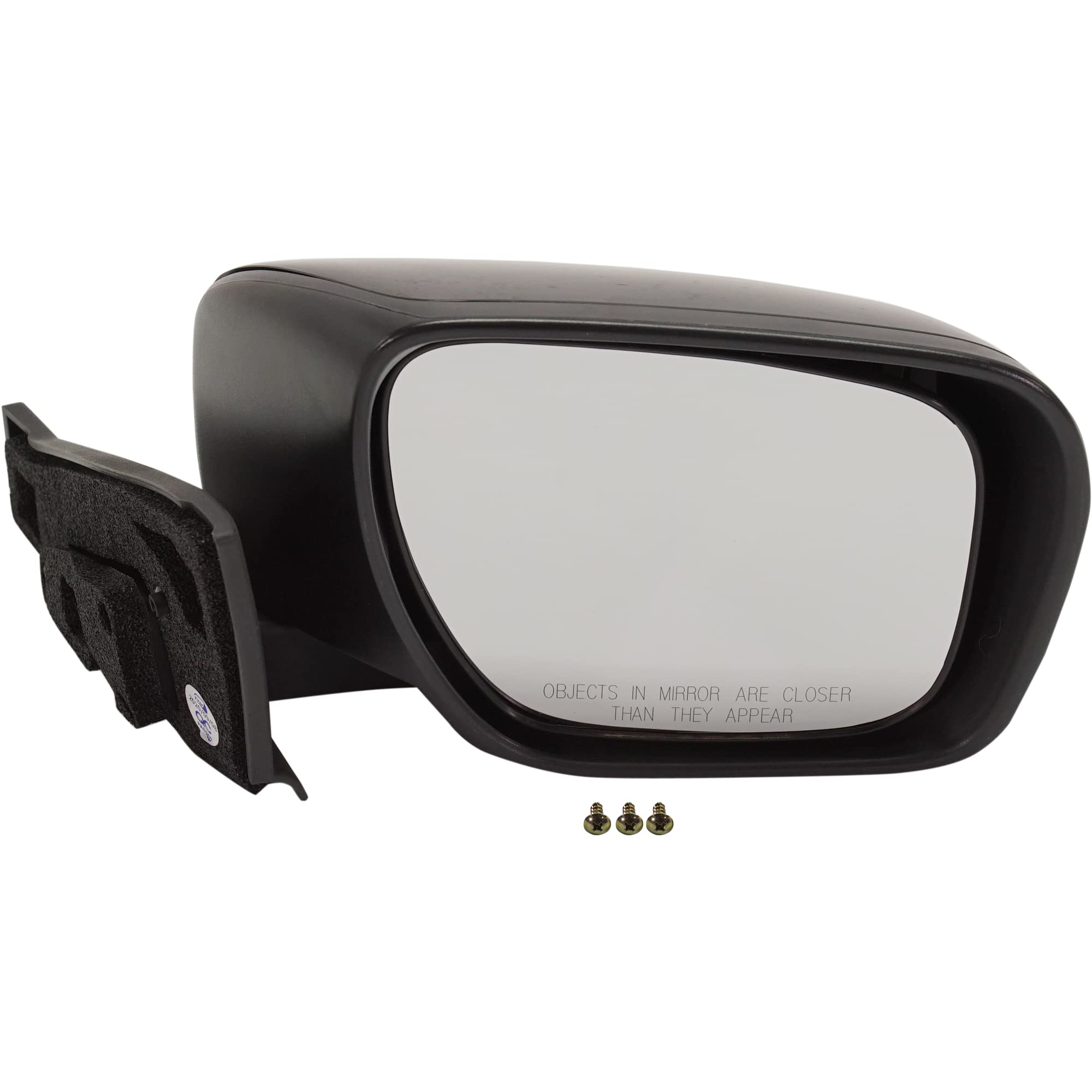 Kool Vue Power Heated Side Mirrors for Mazda 5 2008-2017 - Driver & Passenger Side, Paintable Replacement - Perfect for Winter Driving & Enhanced Visibility