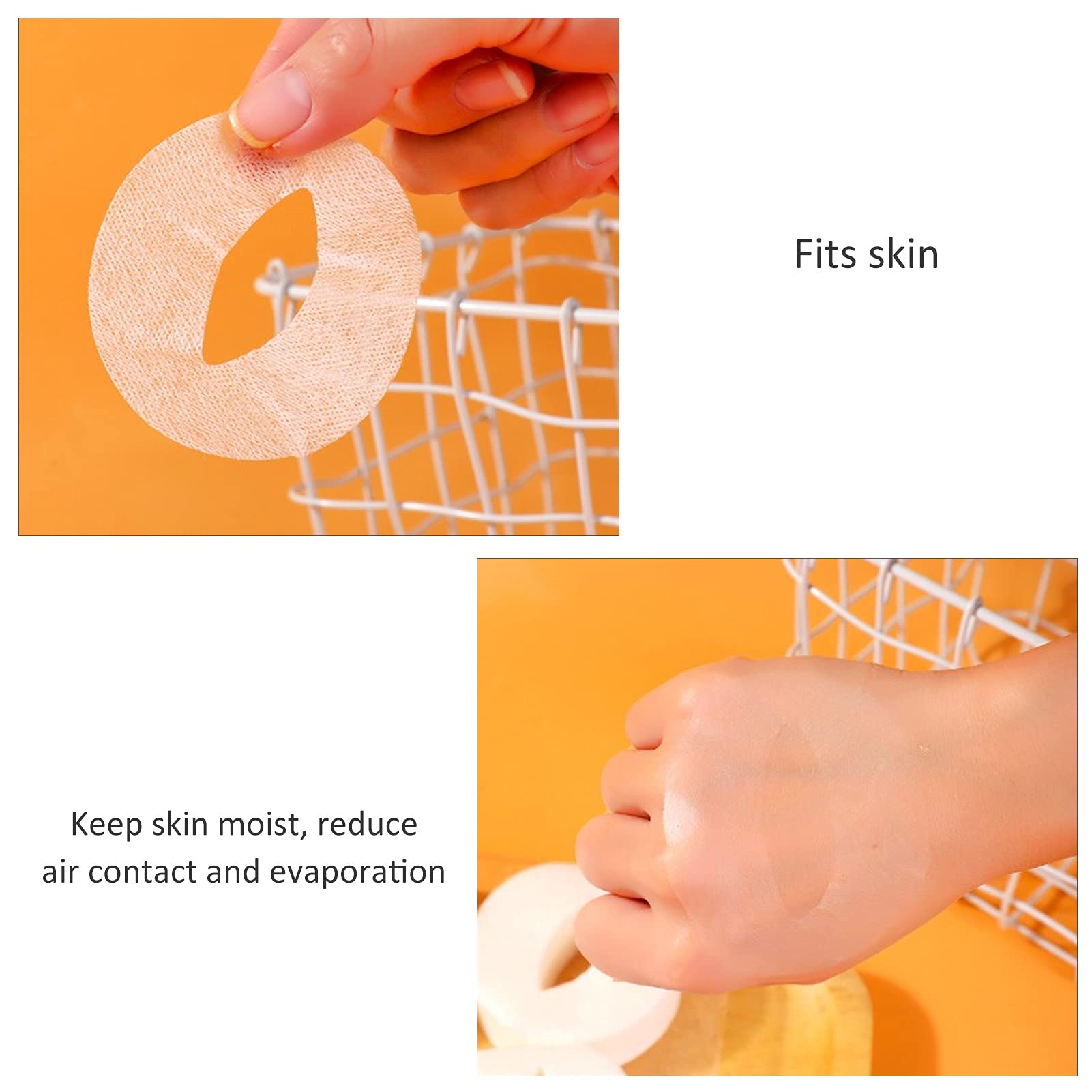 Hydrating Under Eye Mask Sheets - Rejuvenating Skincare Treatment for Dark Circles, Puffiness & Wrinkles | DIY Gel Eye Patches for Moisture & Brightening | Perfect for Night Routine, Travel & Spa Days