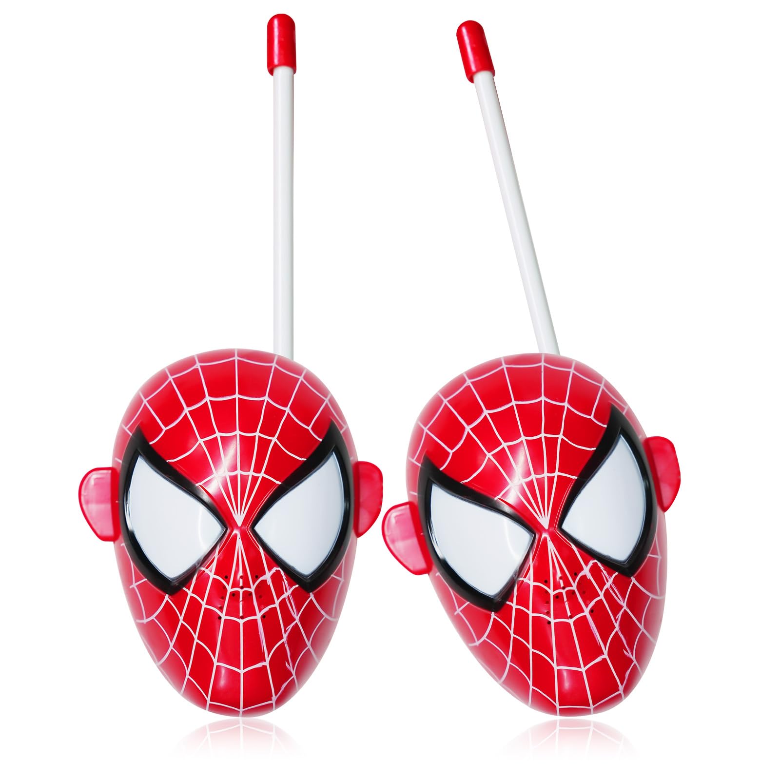 Spider Walkie Talkies for Kids - 2 Pack Rechargeable Walkie Talkies for Boys & Girls, Indoor Outdoor Adventure Toys, Perfect Birthday Gifts for Children (Great for Camping, Hiking & Backyard Games)