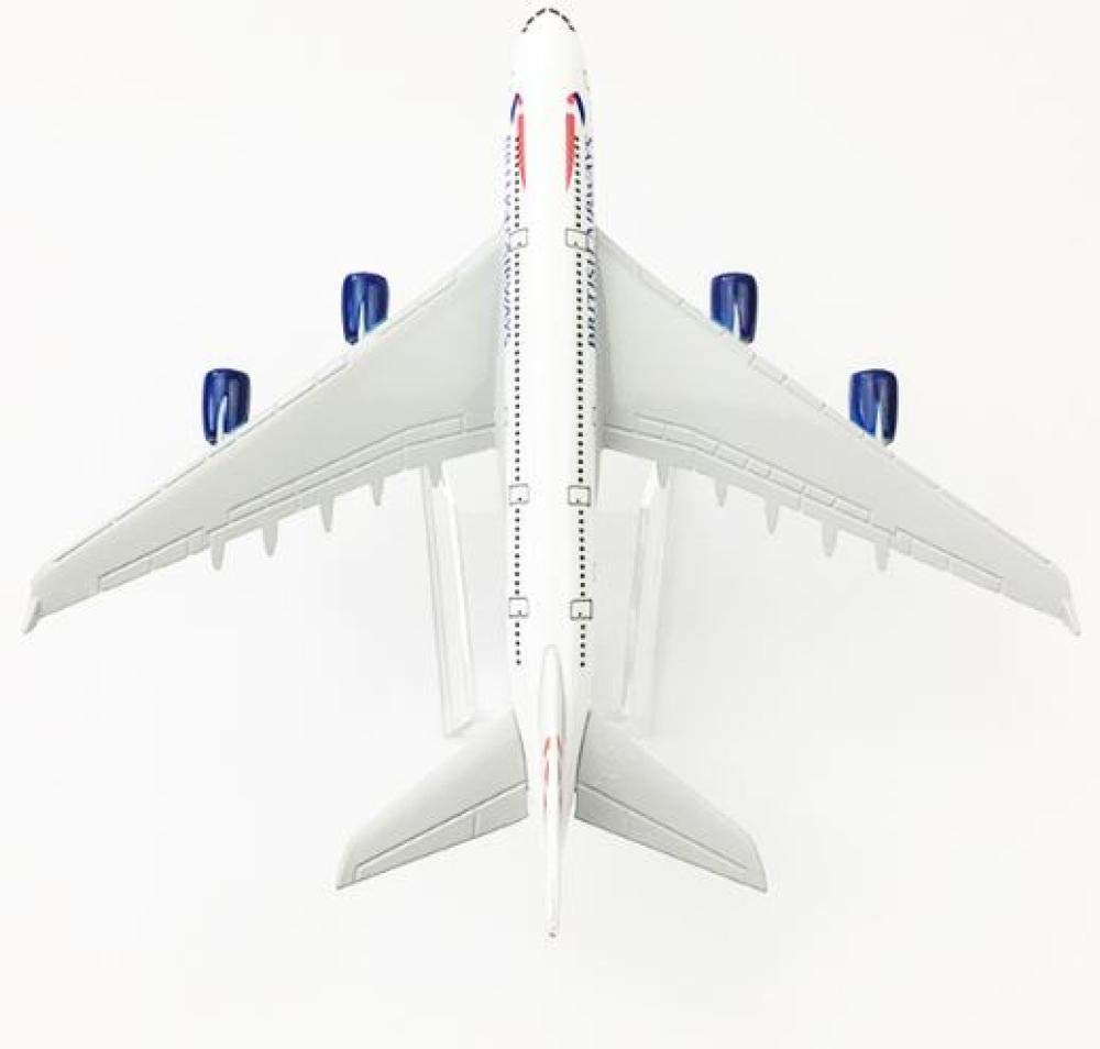 GLXLSBZ 16CM A380 Alloy Metal Diecast Aircraft Model - Premium Collectible Toy for Kids & Adults - Perfect for Aviation Enthusiasts, Home Decor, and Gift Giving