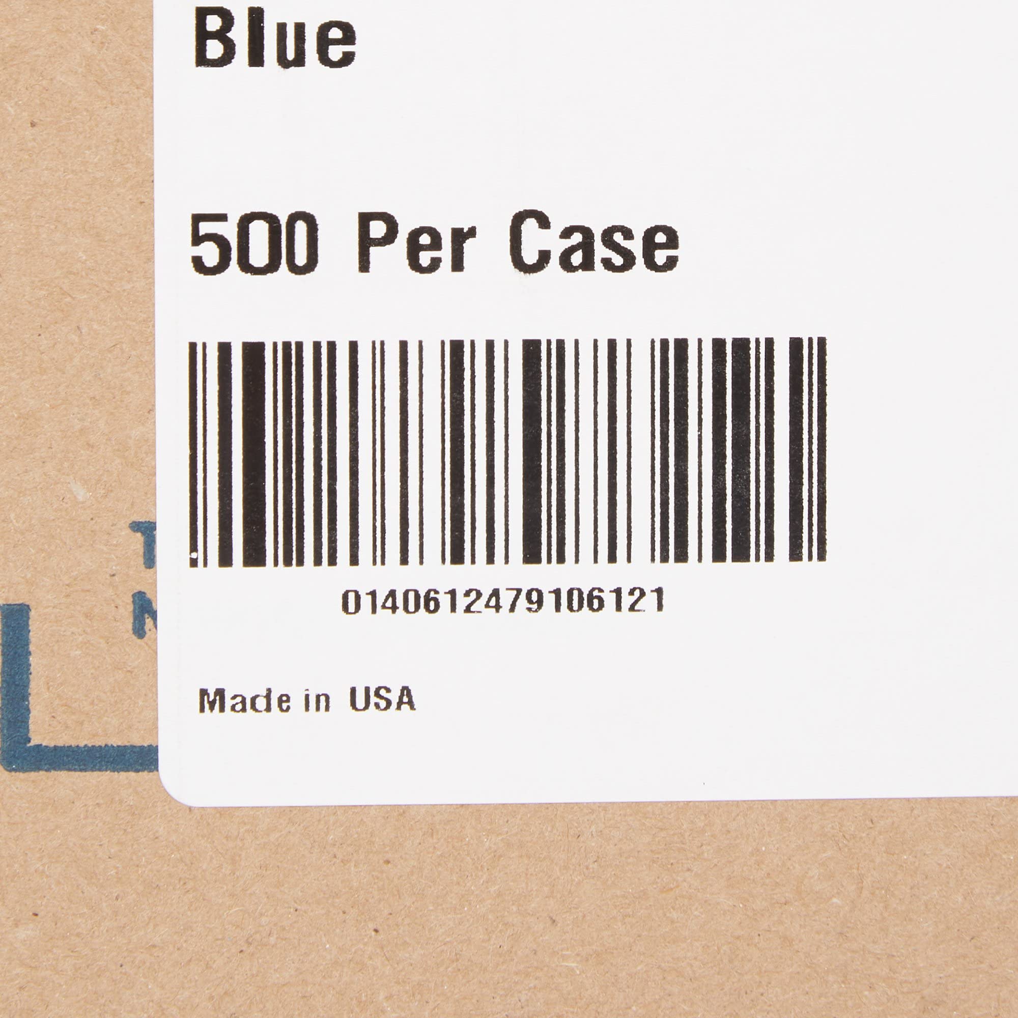 McKesson Disposable Towels [500 Pack] - 13x18 Inch 2-Ply Poly Back Dental Bibs, Medical, Tattoo & Nail Salon Use - Diamond Embossed Blue Tissue for Hygiene & Professional Care