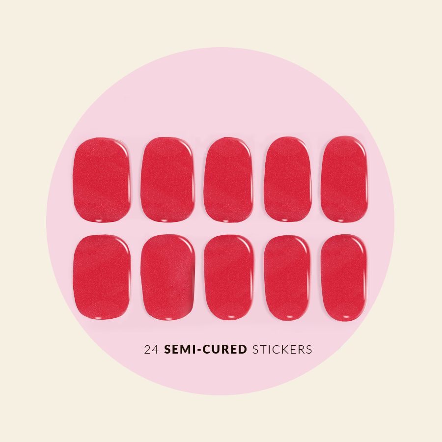 Mitty Semi Cured Gel Nail Stickers - Whimsical Designs for DIY Manicures at Home | Perfect for Parties, Weddings & Everyday Wear